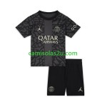 Camisolas de futebol Paris Saint-Germain Criança Equipamento 3ª 2023/24 Manga Curta